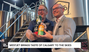 WestJet brings a taste of Calgary to the skies