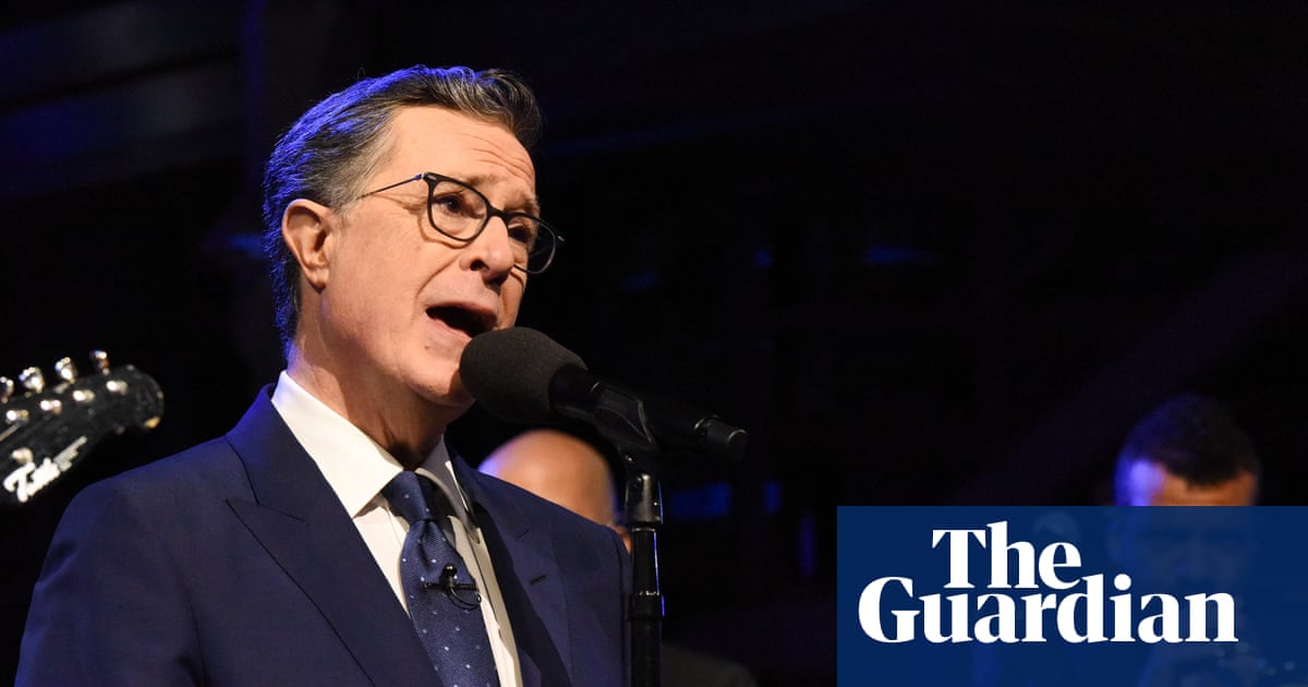 CBS reaches agreement over Stephen Colbert’s use of Peanuts music on The Late Show | US news