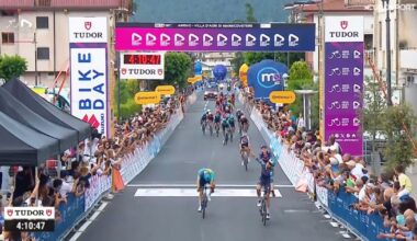 Giro NextGen stage 3 won by Belgian talent from the breakaway