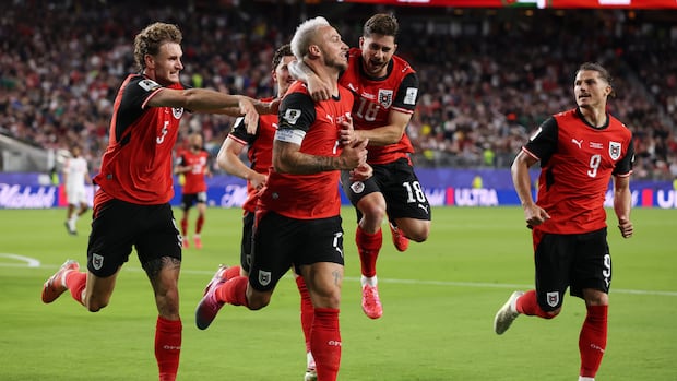 Austria beats Jordan 3-1 for its first World Cup win in 36 years