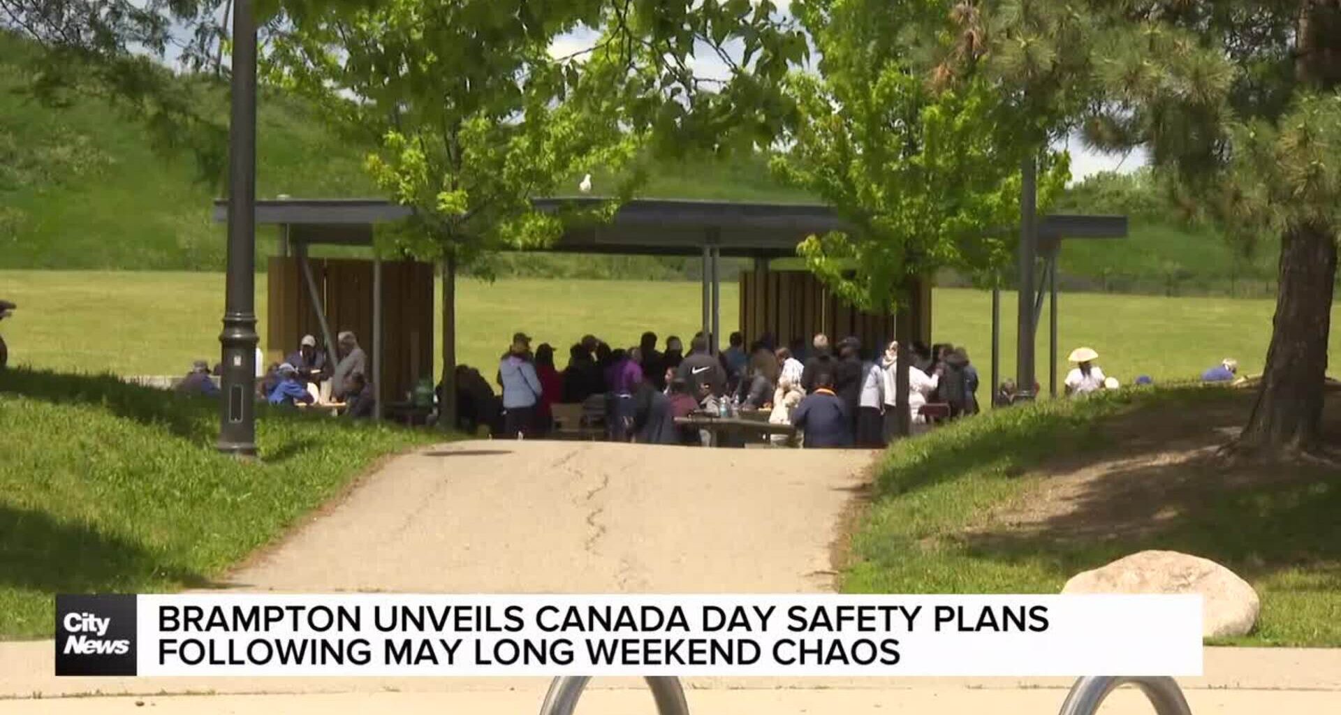 Brampton unviels Canada Day safety plans following may long weekend chaos