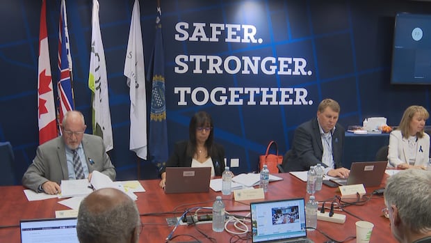 1st Surrey Police Board meeting since chief's ouster descends into chaos