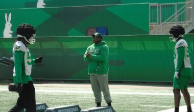 ‘It was fun’: Riders’ Micah Johnson in new role for 2026 CFL season