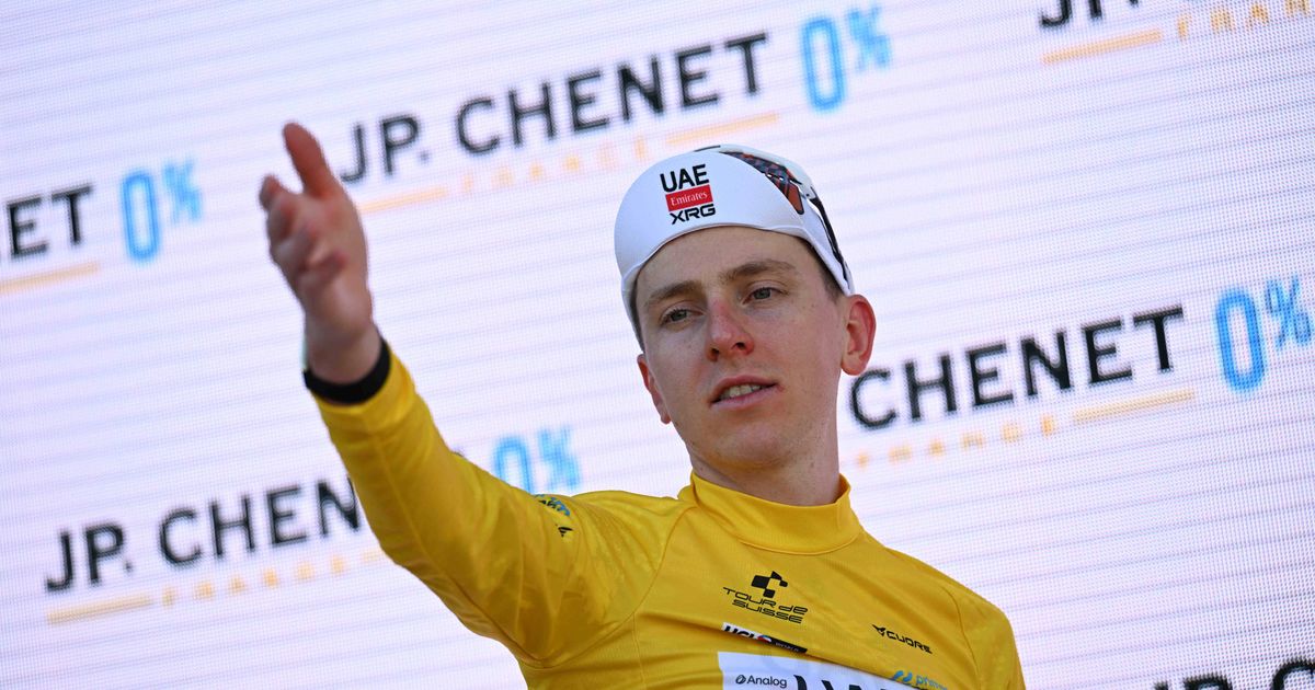 Pogacar shares struggles after taking Tour de Suisse lead