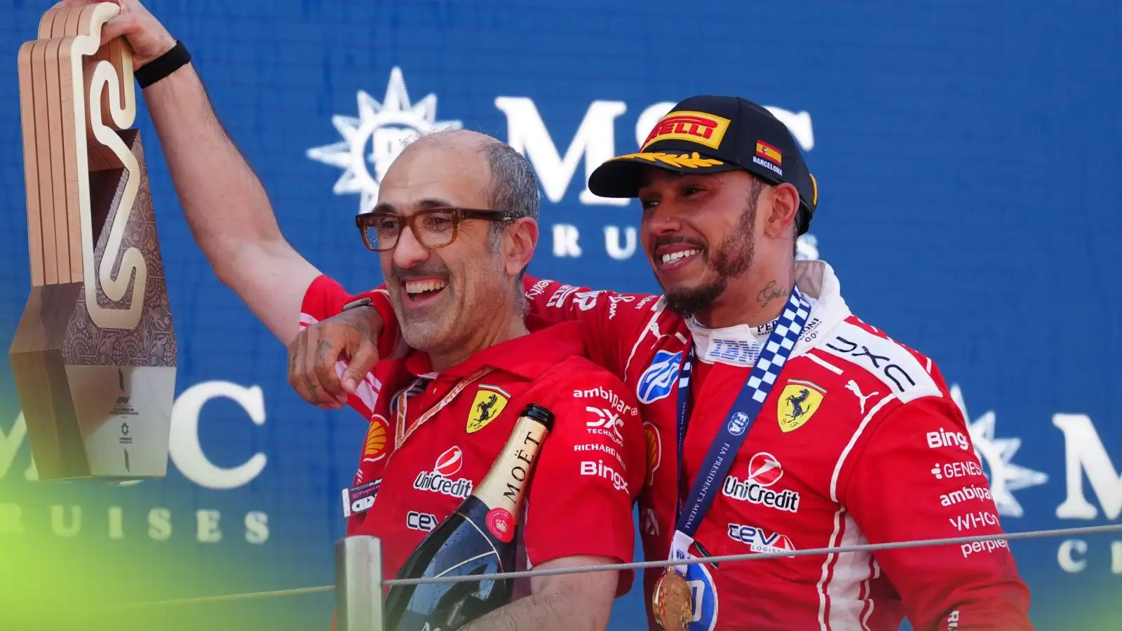 Lewis Hamilton reveals surprise truth behind Ferrari revival after Barcelona breakthrough