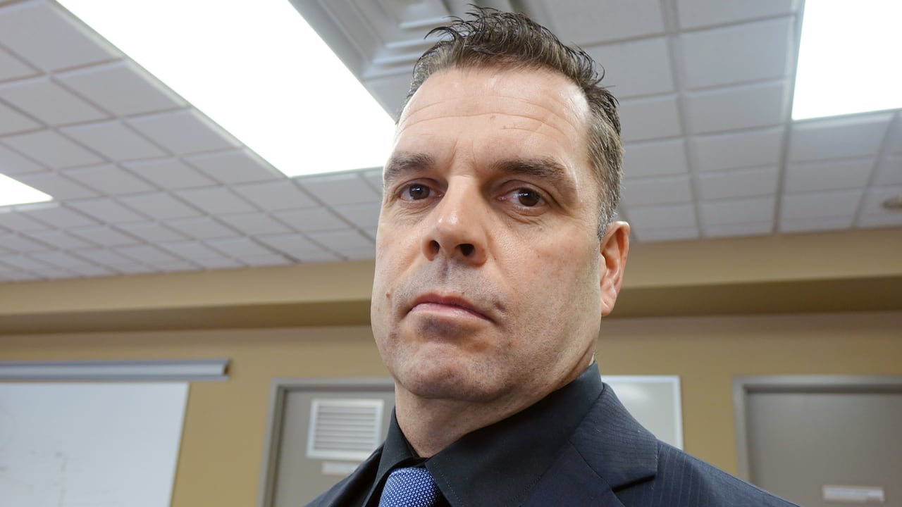 Suspended Supt. Mark Patterson of the Ottawa Police Service, seen here in 2018, now faces internal disciplinary charges under the Police Services Act. He was previously accused of grooming and sexually assaulting a female recruit, but those charges w