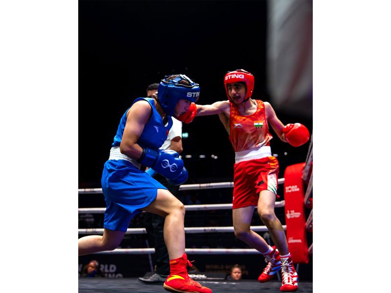 India's Minakshi advances to quarterfinals at Boxing World Cup in China