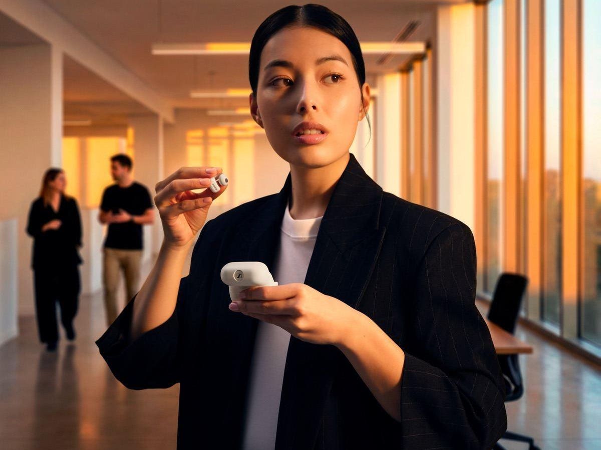 Sennheiser Launches Its First Clip-On Open-Ear Wireless Earbuds