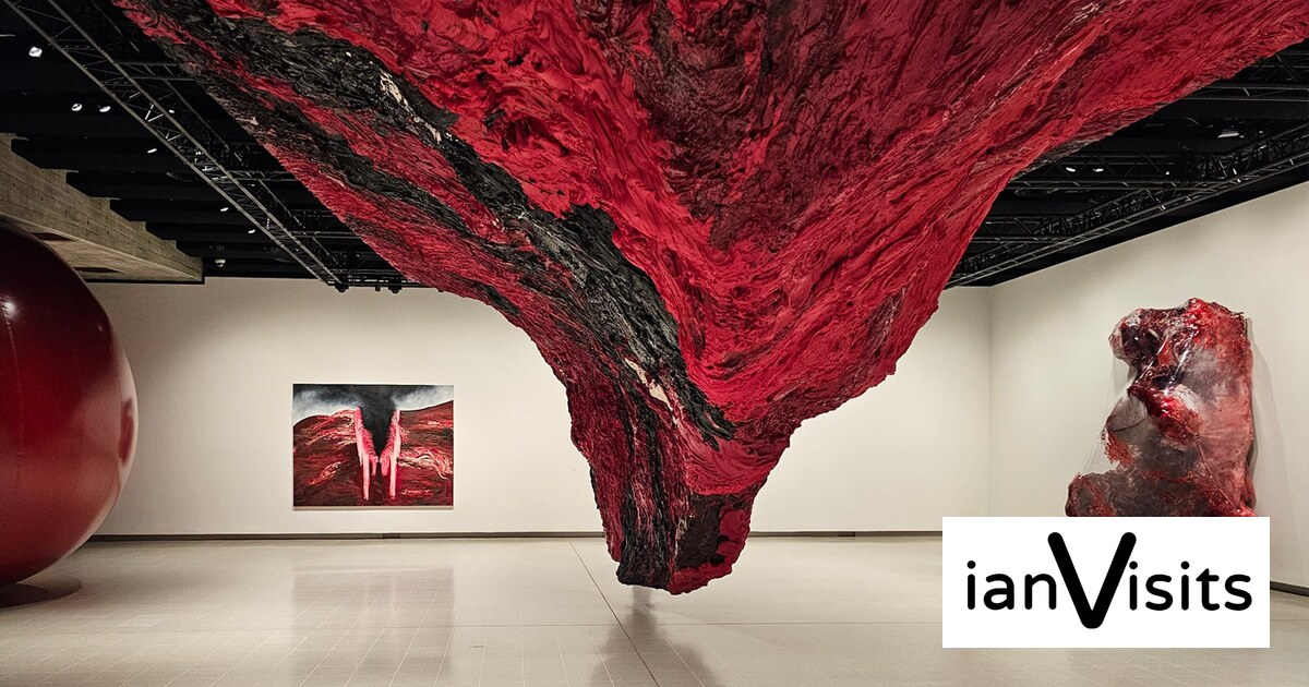 Stranger Things meets South Bank in Anish Kapoor’s new exhibition