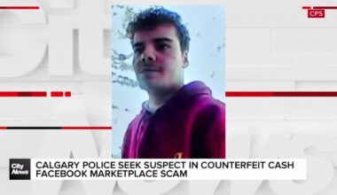 Calgary Police seek suspect in counterfeit cash Facebook Marketplace scam