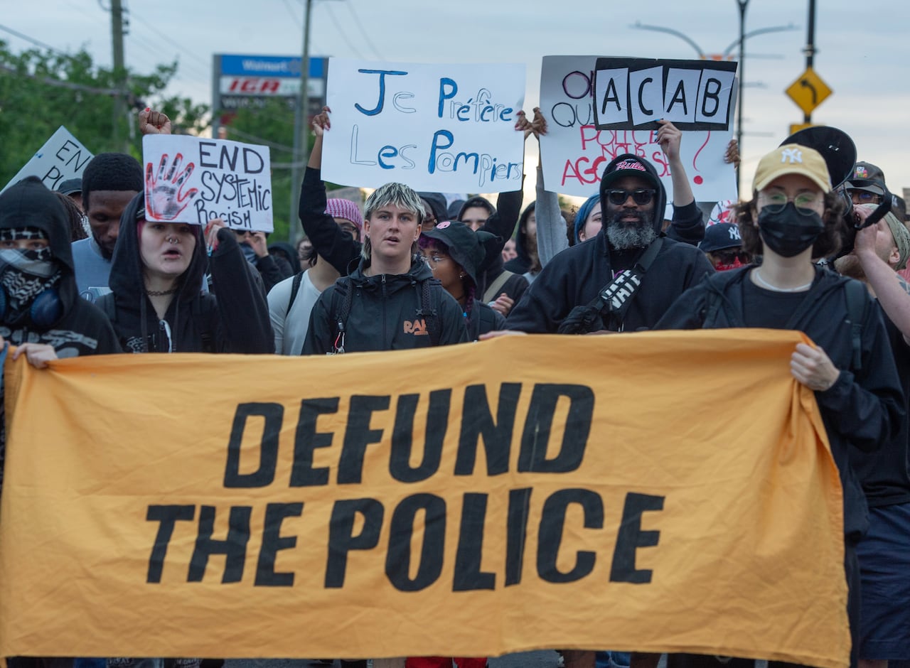people protesting