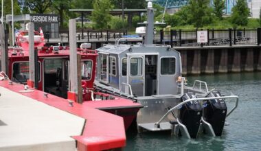Multi-agency rescue effort saves 12 on the Detroit River, rescuers say