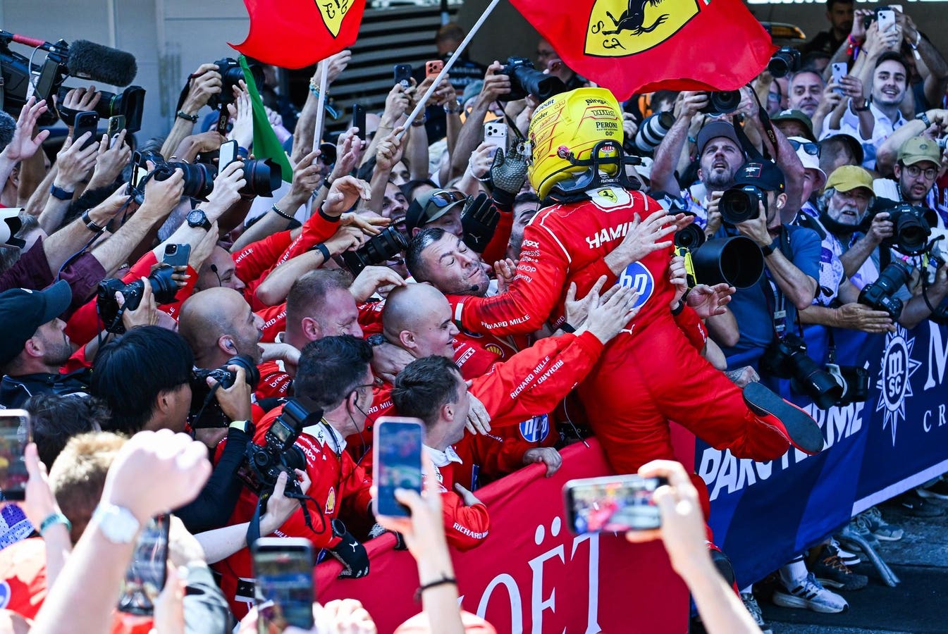 Lewis Hamilton’s First Ferrari F1 Win Changes Everything