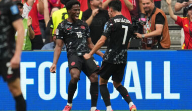 Jonathan David paces Canada to historic first win at FIFA World Cup