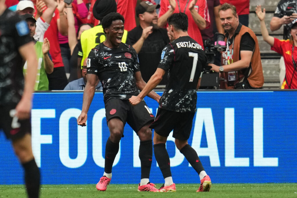 Jonathan David paces Canada to historic first win at FIFA World Cup