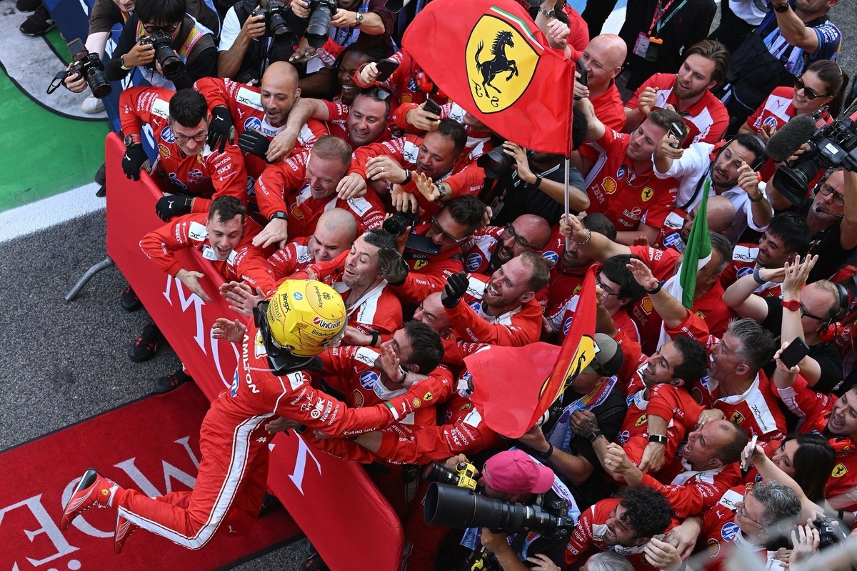 The bold Ferrari turnaround that enabled Hamilton's Barcelona win