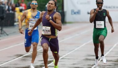 Sprinter Christopher Morales Williams cruises to 4th straight Canadian 400m title in rainy Ottawa