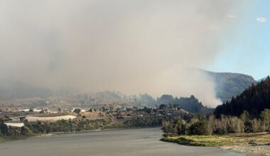 Evacuation orders issued near Lytton as Highway 1 closed by wildfire