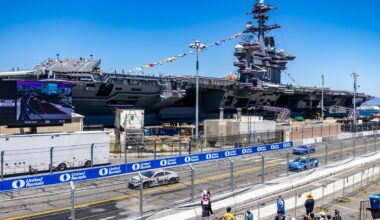 First impressions of naval base street course from NASCAR Cup stars