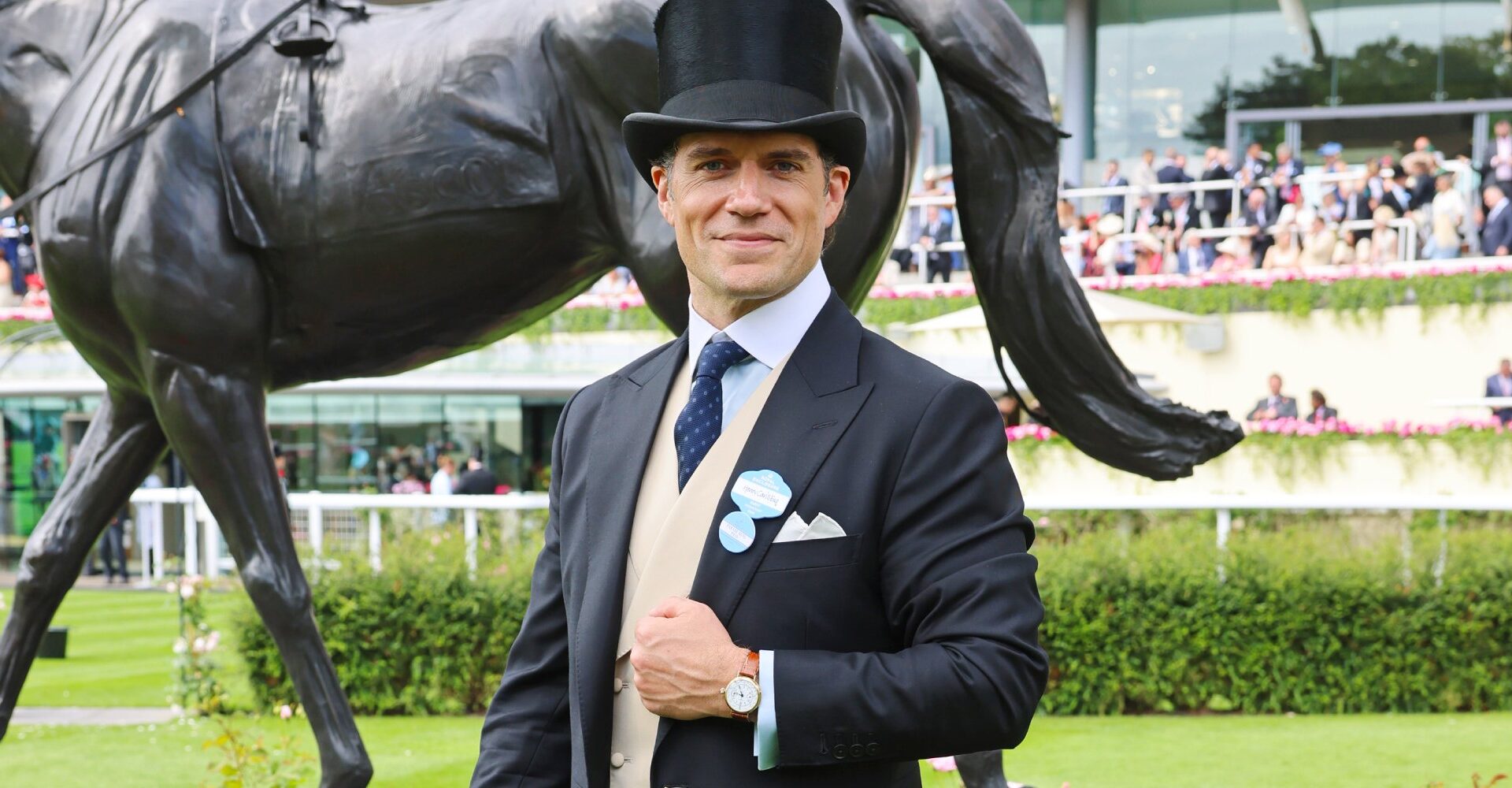 Henry Cavill at the Royal Ascot