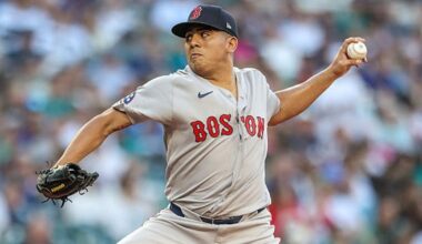 Mariners manage only two hits in 6-2 loss to Red Sox