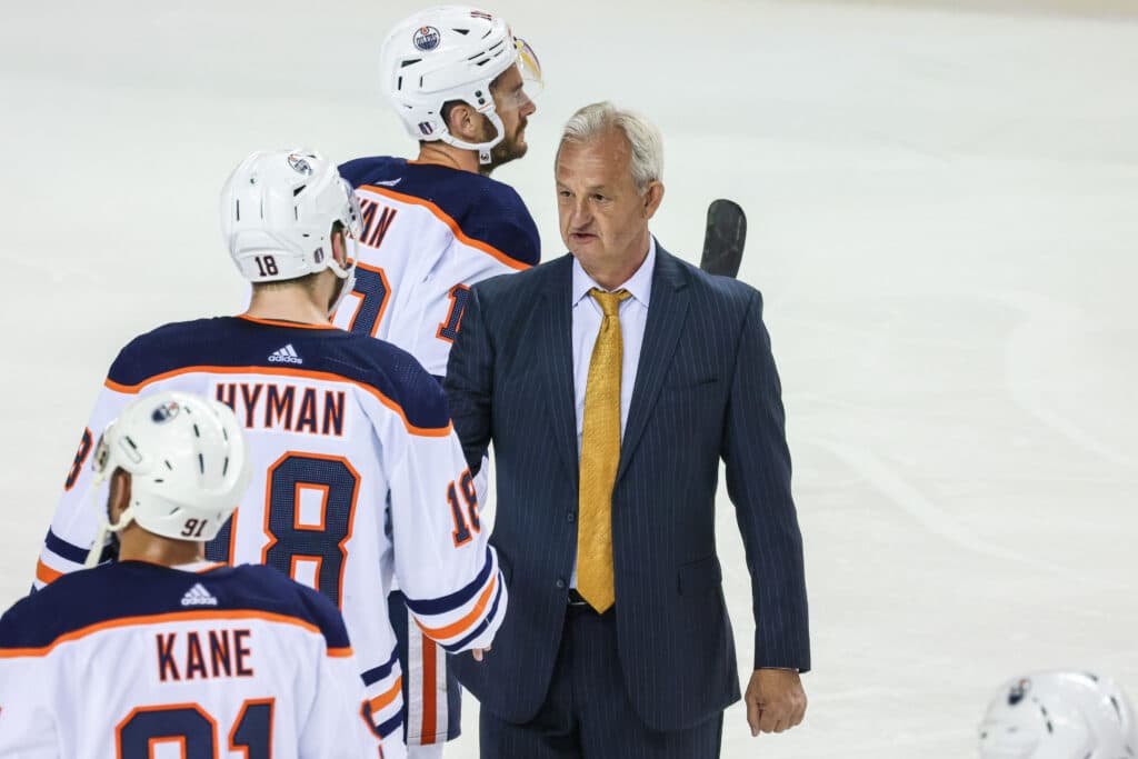 Edmonton Oilers Darryl Sutter