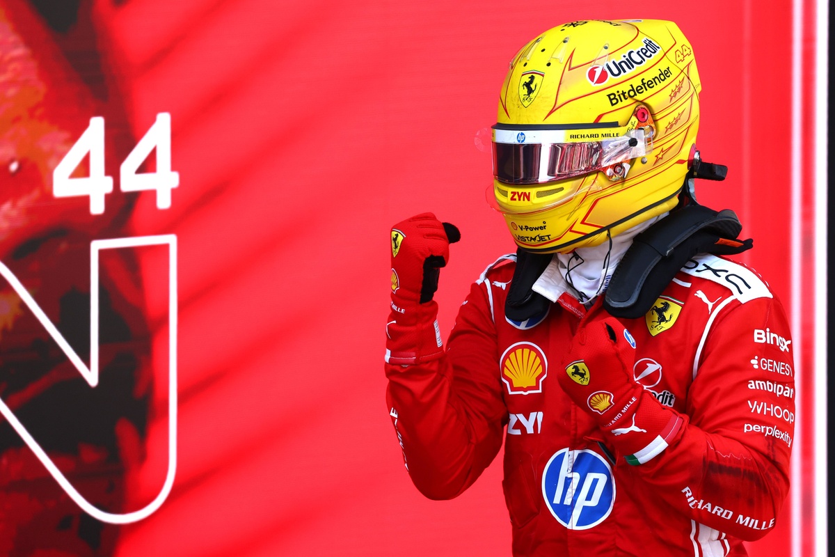 As Lewis Hamilton finally scores his first Ferrari F1 win, who took even longer?