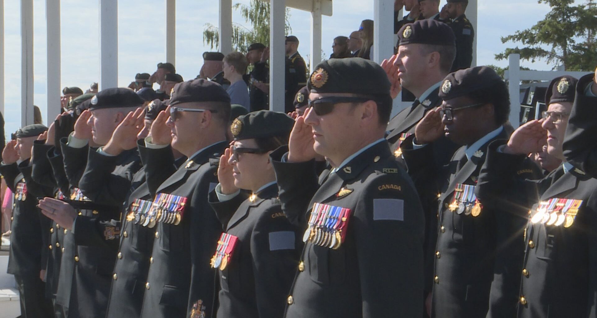 Regimental transition at Edmonton Garrison
