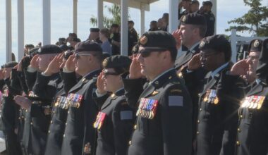 Regimental transition at Edmonton Garrison
