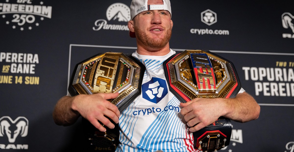 Justin Gaethje shuts down Ilia Topuria immediate rematch: ‘He quit twice’