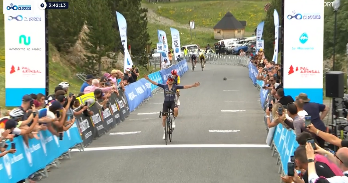 Tom Pidcock wins Andorra MoraBanc Clàssica ahead of Sepp Kuss