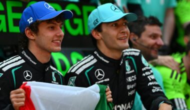 Mercedes shoots down favouritism speculation between George Russell and Kimi Antonelli