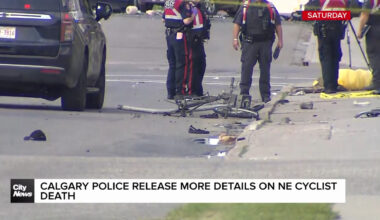 Calgary police release more details on NE cyclist death