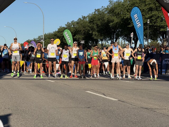 Record 14,000 runners take part in Manitoba Marathon as event marks largest turnout in history