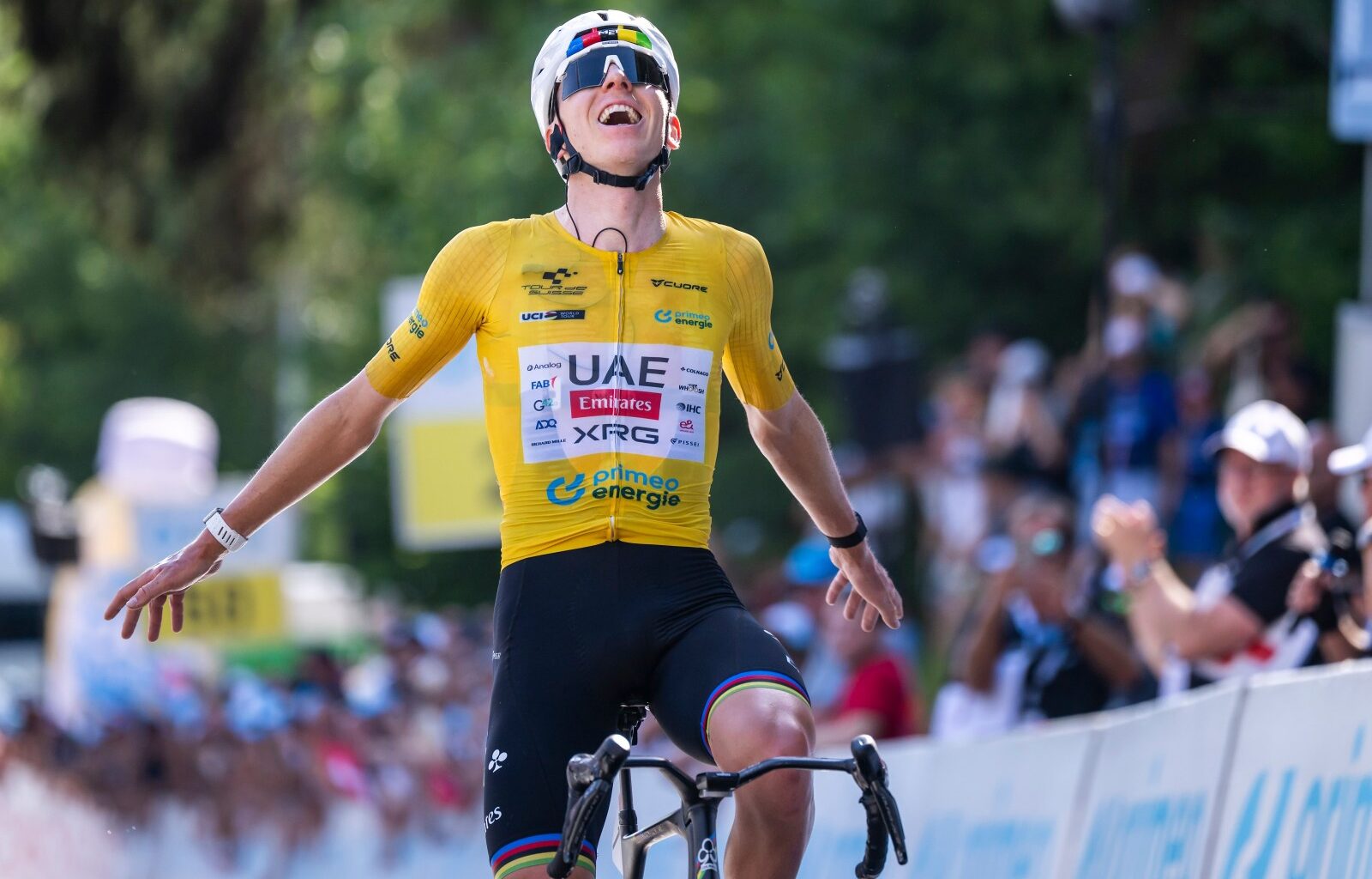 Tadej Pogacar wins the Tour de Suisse in style by taking the final stage – Winnipeg Free Press
