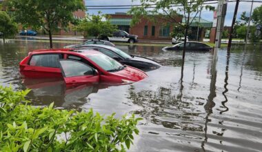 Heavy rain causes flooding and power outages across Montreal area