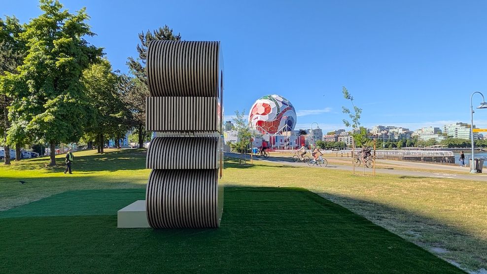 fifa world cup 2026 sculpture vancouver creekside park