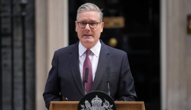British Prime Minister Keir Starmer to resign, will stay on until successor chosen this summer