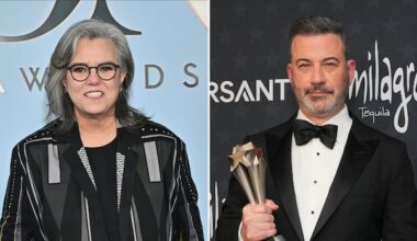 Jimmy Kimmel announces longtime Trump adversary Rosie O’Donnell to guest host during two-month hiatus