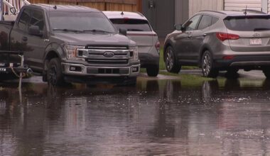 As heavy rain floods parts of central Alberta, residents speak about local response