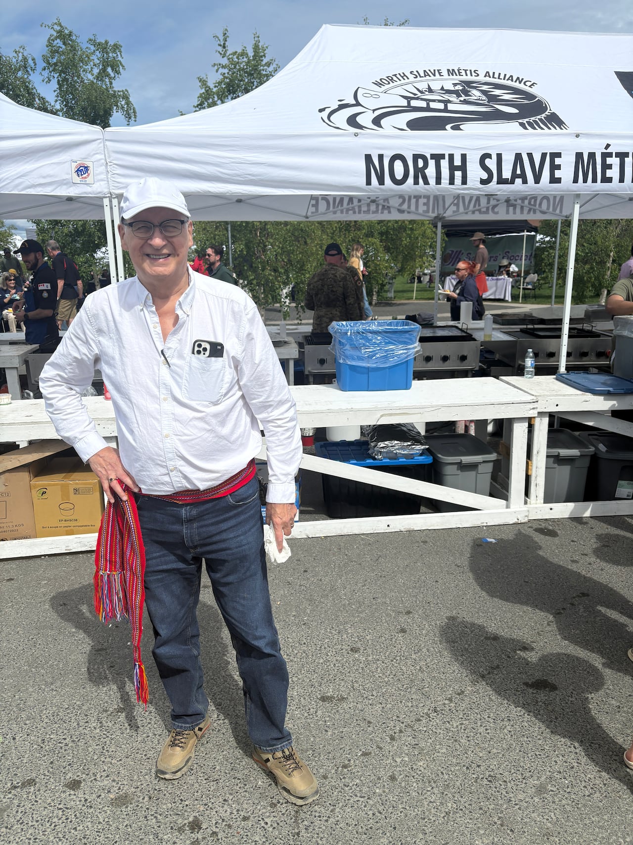 North Slave Métis Alliance President Marc Whitford estimates that they'll serve upwards of 5000 portions of fish at the annual Indigenous Peoples Day fish fry.