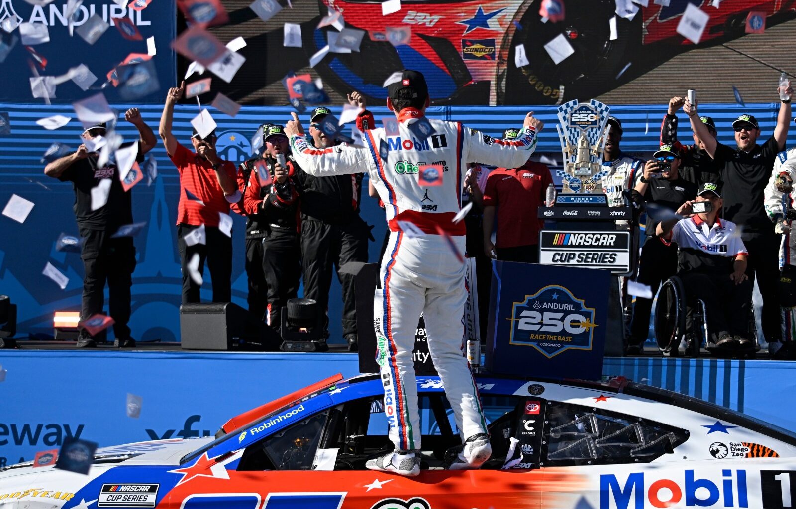 First-time NASCAR Cup winner Corey Heim reaffirms Denny Hamlin’s shrewd eye for talent – Winnipeg Free Press