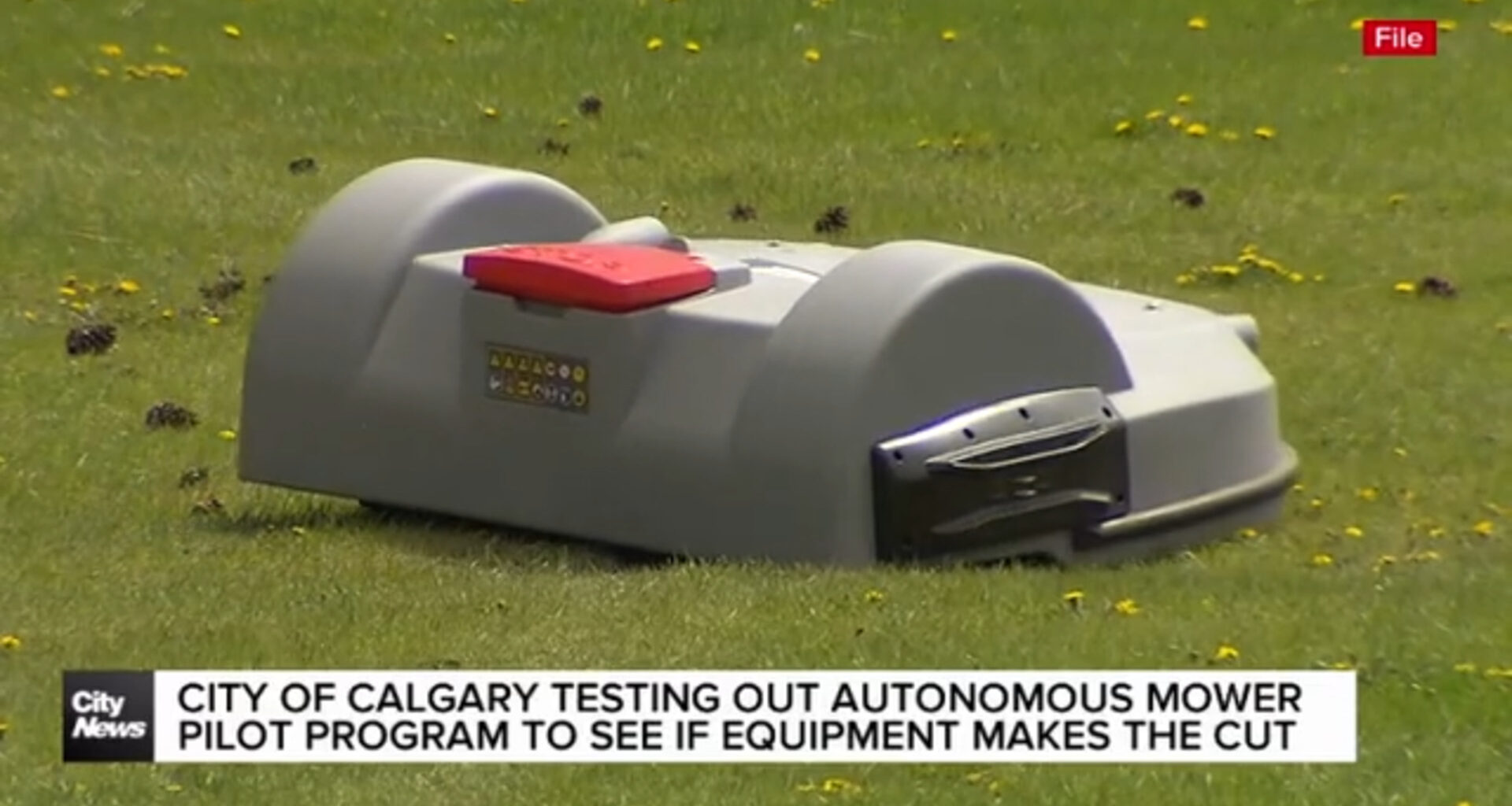 City of Calgary testing out autonomous mower pilot program to see if equipment makes the cut
