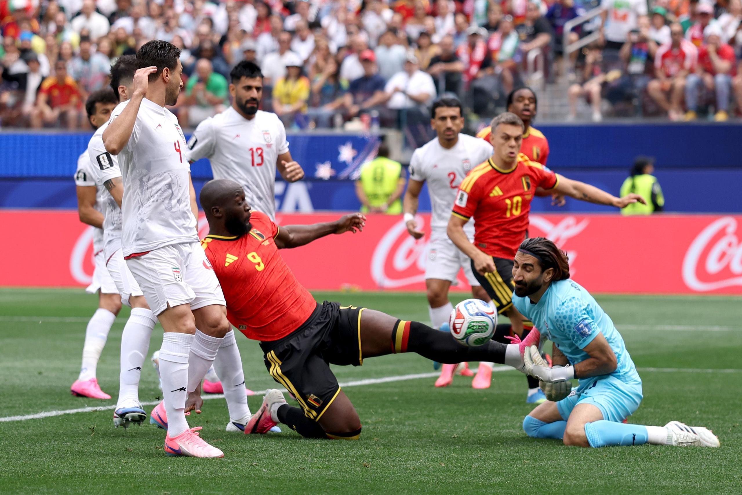 Iran goalkeeper Alireza Beiranvand