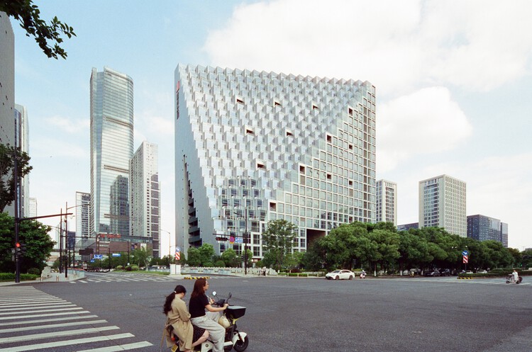 Hangzhou Prism / OMA - Exterior Photography, Facade