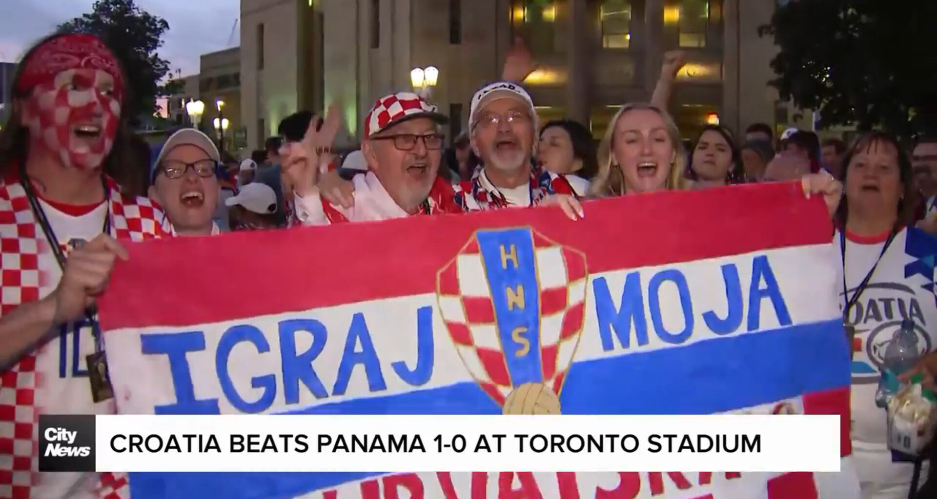 Croatia beats Panama 1-0 at Toronto Stadium