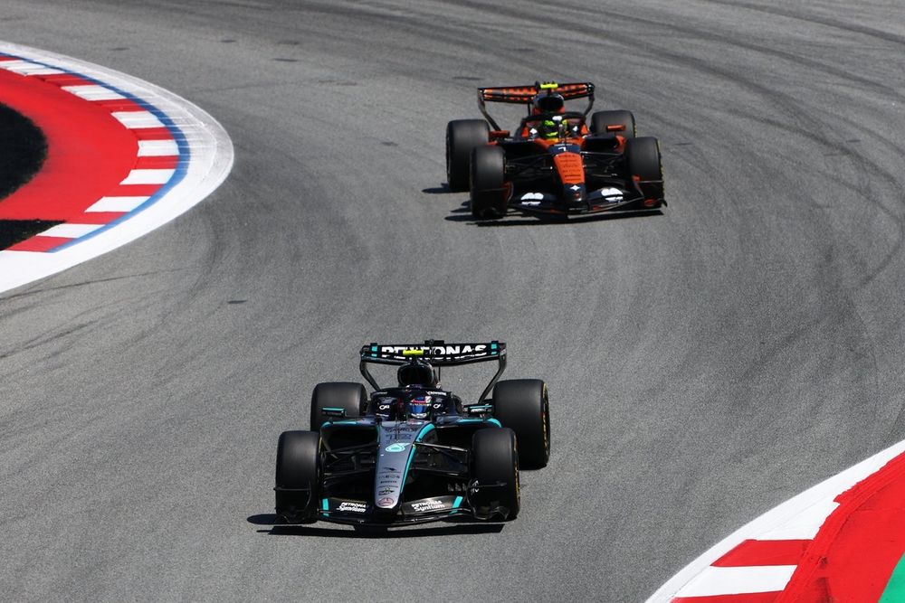 Andrea Kimi Antonelli, Mercedes, Lando Norris, McLaren