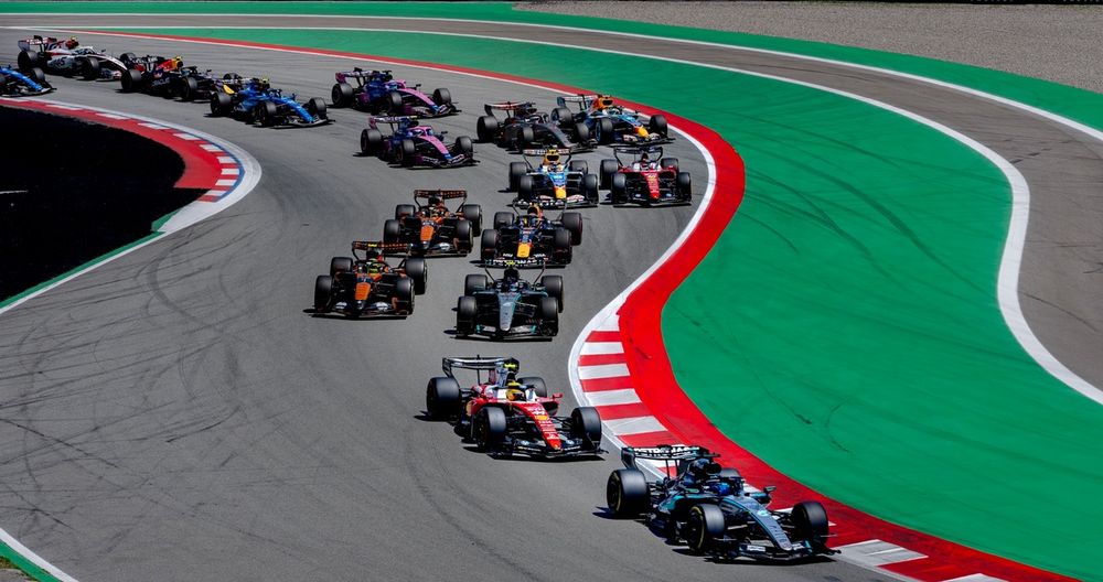 Lewis Hamilton, Ferrari, Max Verstappen, Red Bull Racing, George Russell, Mercedes, Lando Norris, McLaren