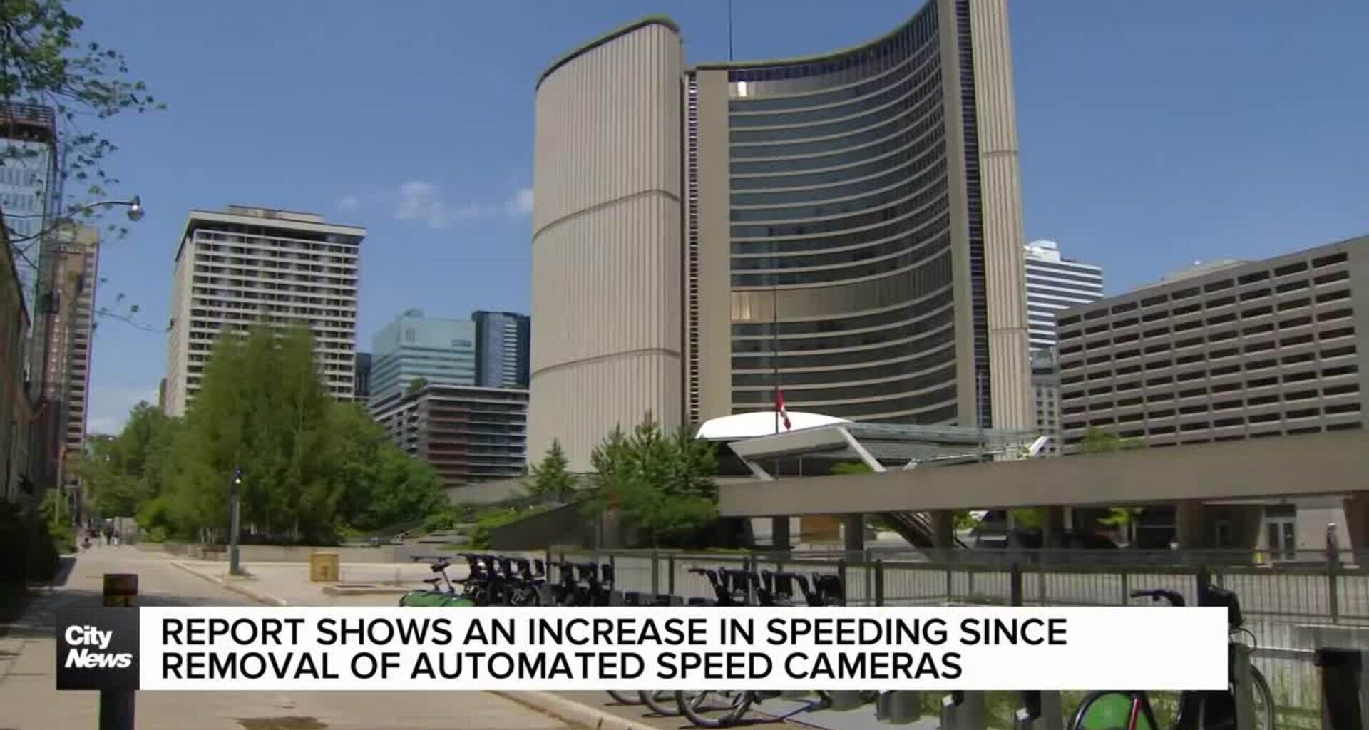 Report shows increase in speeding post removal of automated speed cameras in Toronto