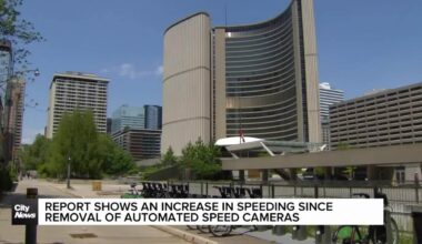 Report shows increase in speeding post removal of automated speed cameras in Toronto
